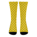 Eye Of Horus Symbol Pattern Print Crew Socks