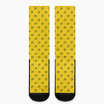 Eye Of Horus Symbol Pattern Print Crew Socks