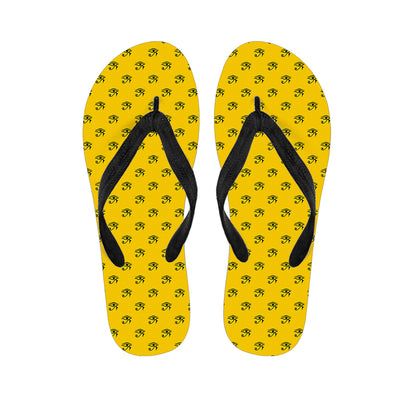 Eye Of Horus Symbol Pattern Print Flip Flops