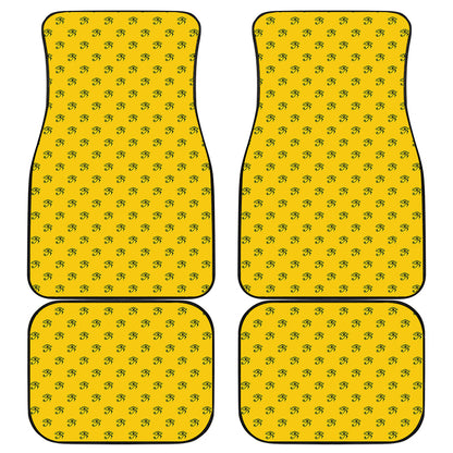 Eye Of Horus Symbol Pattern Print Front and Back Car Floor Mats