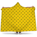 Eye Of Horus Symbol Pattern Print Hooded Blanket