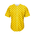 Eye Of Horus Symbol Pattern Print Men's Baseball Jersey