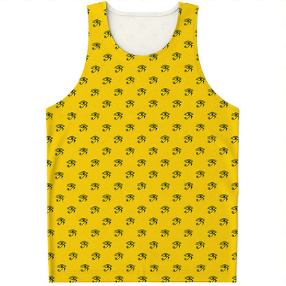 Eye Of Horus Symbol Pattern Print Men's Tank Top