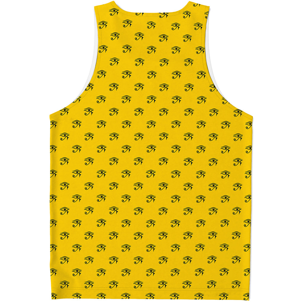 Eye Of Horus Symbol Pattern Print Men's Tank Top