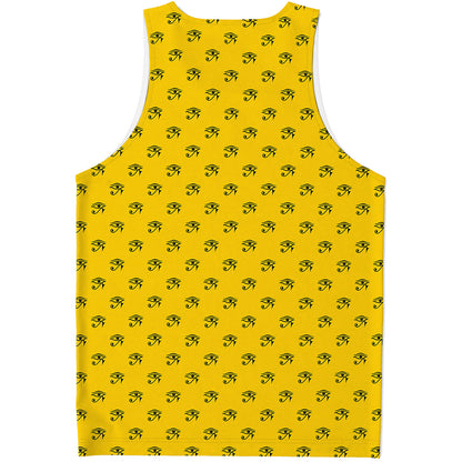 Eye Of Horus Symbol Pattern Print Men's Tank Top