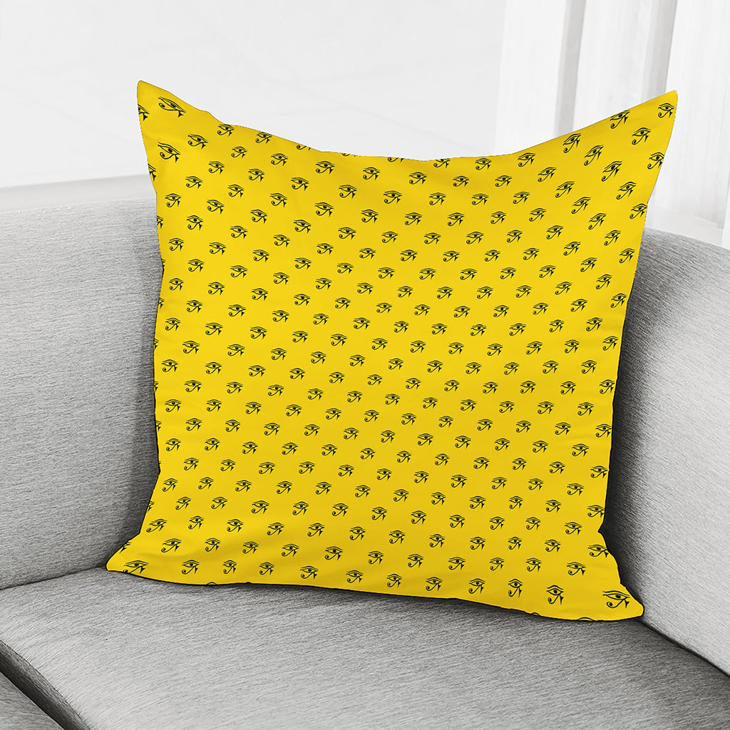 Eye Of Horus Symbol Pattern Print Pillow Cover