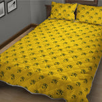 Eye Of Horus Symbol Pattern Print Quilt Bed Set