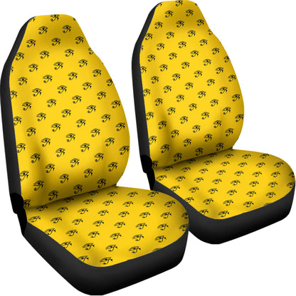 Eye Of Horus Symbol Pattern Print Universal Fit Car Seat Covers