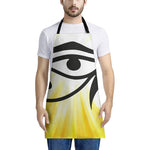 Eye Of Horus Symbol Print Apron