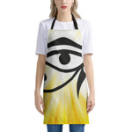 Eye Of Horus Symbol Print Apron