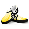 Eye Of Horus Symbol Print Black Slip On Sneakers