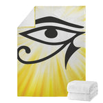 Eye Of Horus Symbol Print Blanket