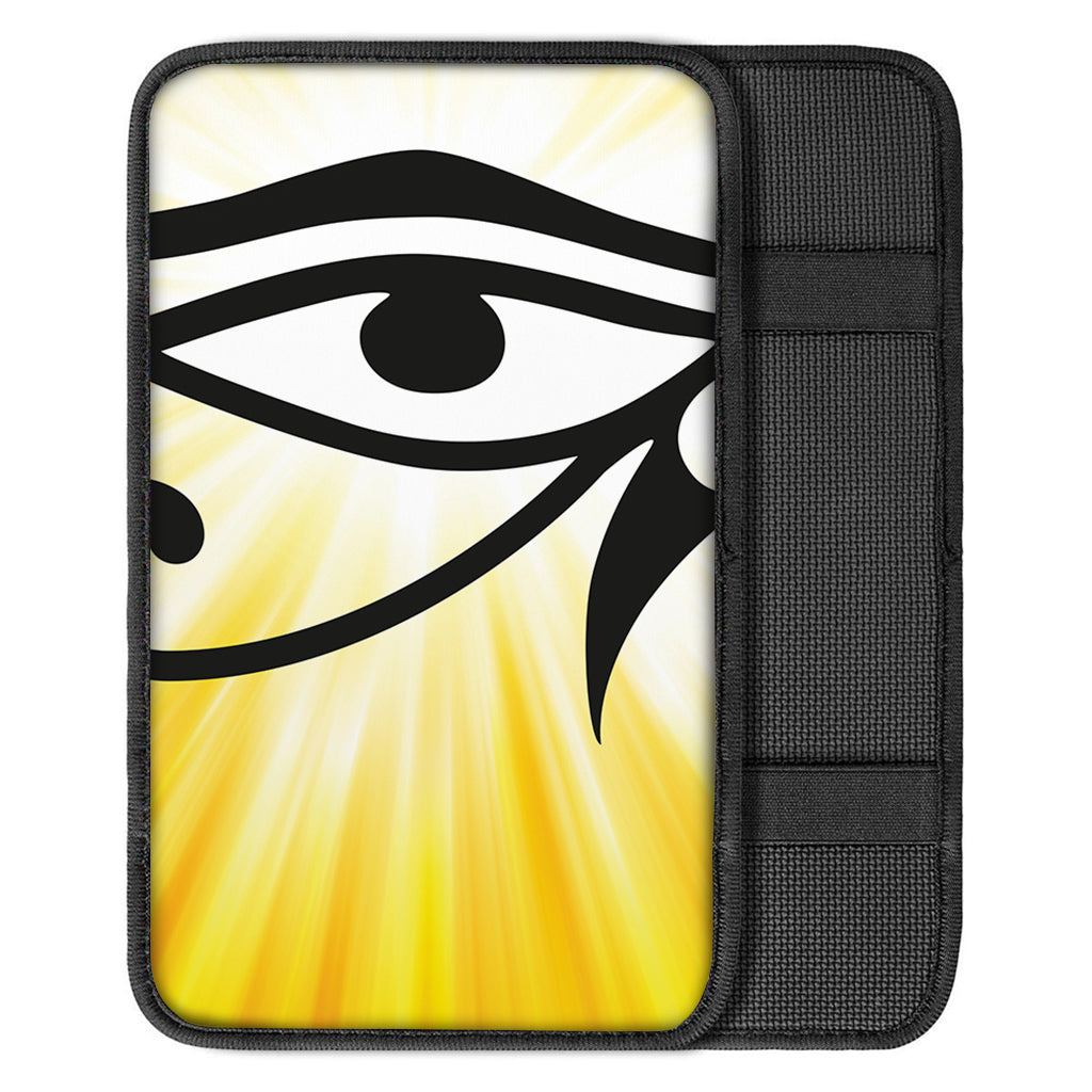 Eye Of Horus Symbol Print Car Center Console Cover