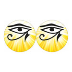 Eye Of Horus Symbol Print Car Coasters