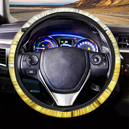 Eye Of Horus Symbol Print Car Steering Wheel Cover