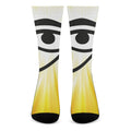 Eye Of Horus Symbol Print Crew Socks