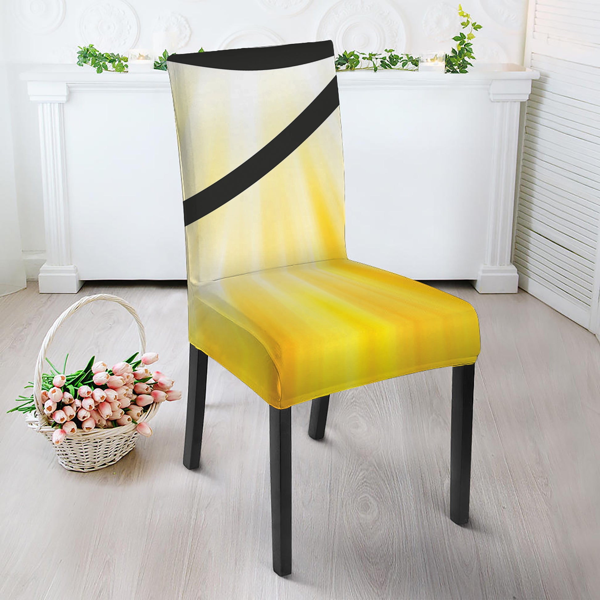Eye Of Horus Symbol Print Dining Chair Slipcover