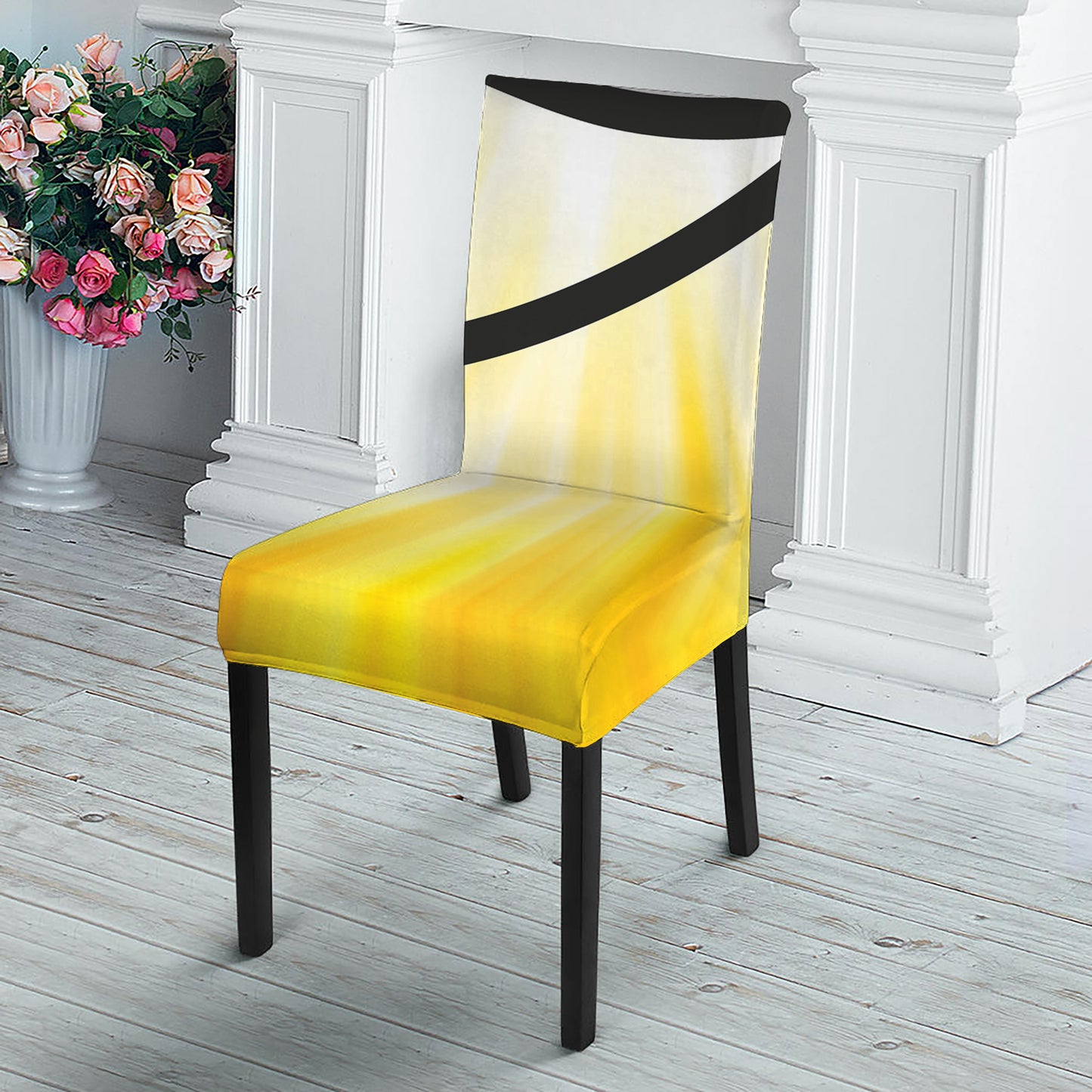Eye Of Horus Symbol Print Dining Chair Slipcover