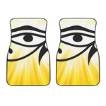 Eye Of Horus Symbol Print Front Car Floor Mats