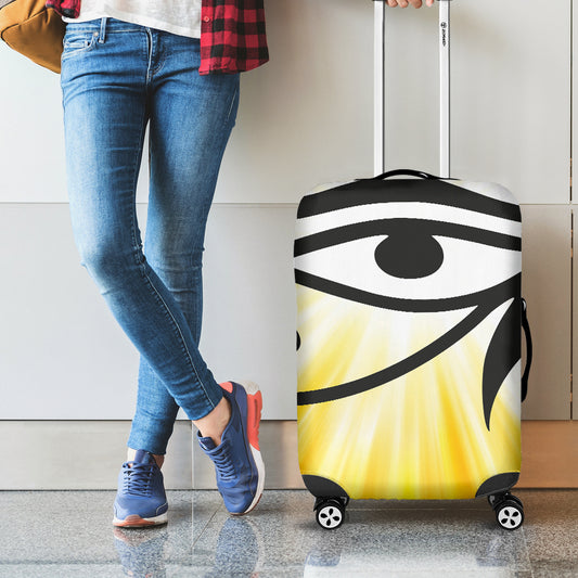 Eye Of Horus Symbol Print Luggage Cover