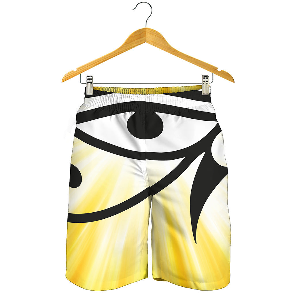 Eye Of Horus Symbol Print Men's Shorts