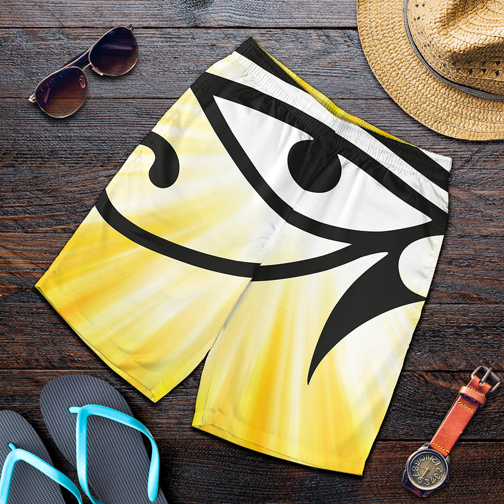 Eye Of Horus Symbol Print Men's Shorts