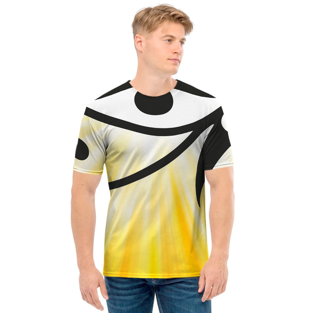 Eye Of Horus Symbol Print Men's T-Shirt