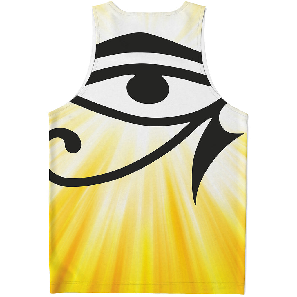 Eye Of Horus Symbol Print Men's Tank Top