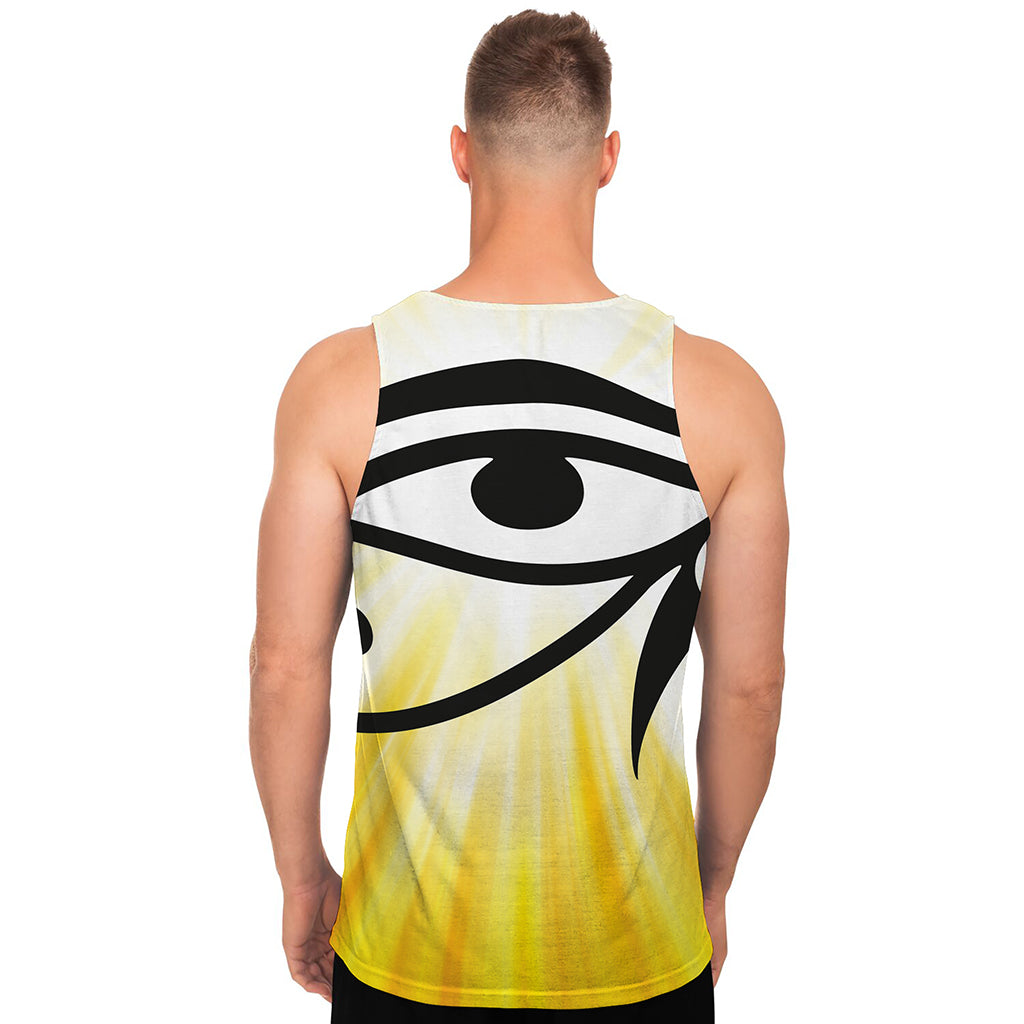Eye Of Horus Symbol Print Men's Tank Top