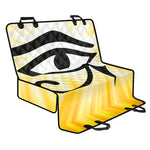 Eye Of Horus Symbol Print Pet Car Back Seat Cover