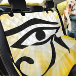 Eye Of Horus Symbol Print Pet Car Back Seat Cover