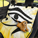 Eye Of Horus Symbol Print Pet Car Back Seat Cover