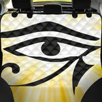 Eye Of Horus Symbol Print Pet Car Back Seat Cover
