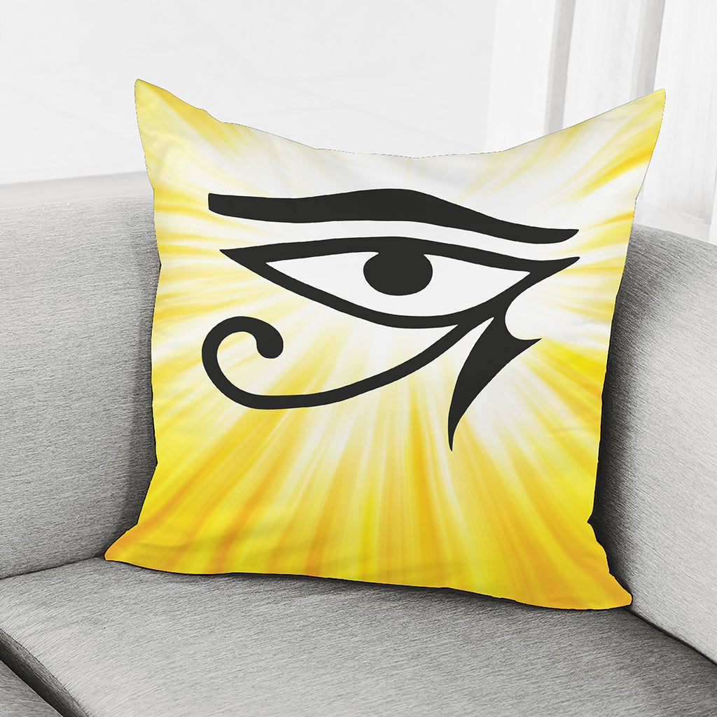 Eye Of Horus Symbol Print Pillow Cover