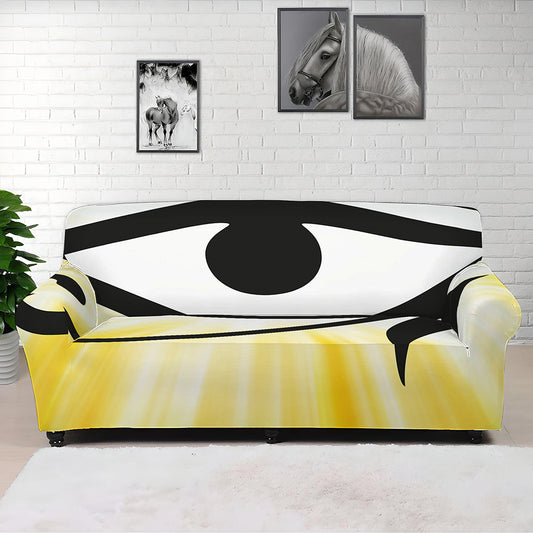 Eye Of Horus Symbol Print Sofa Cover