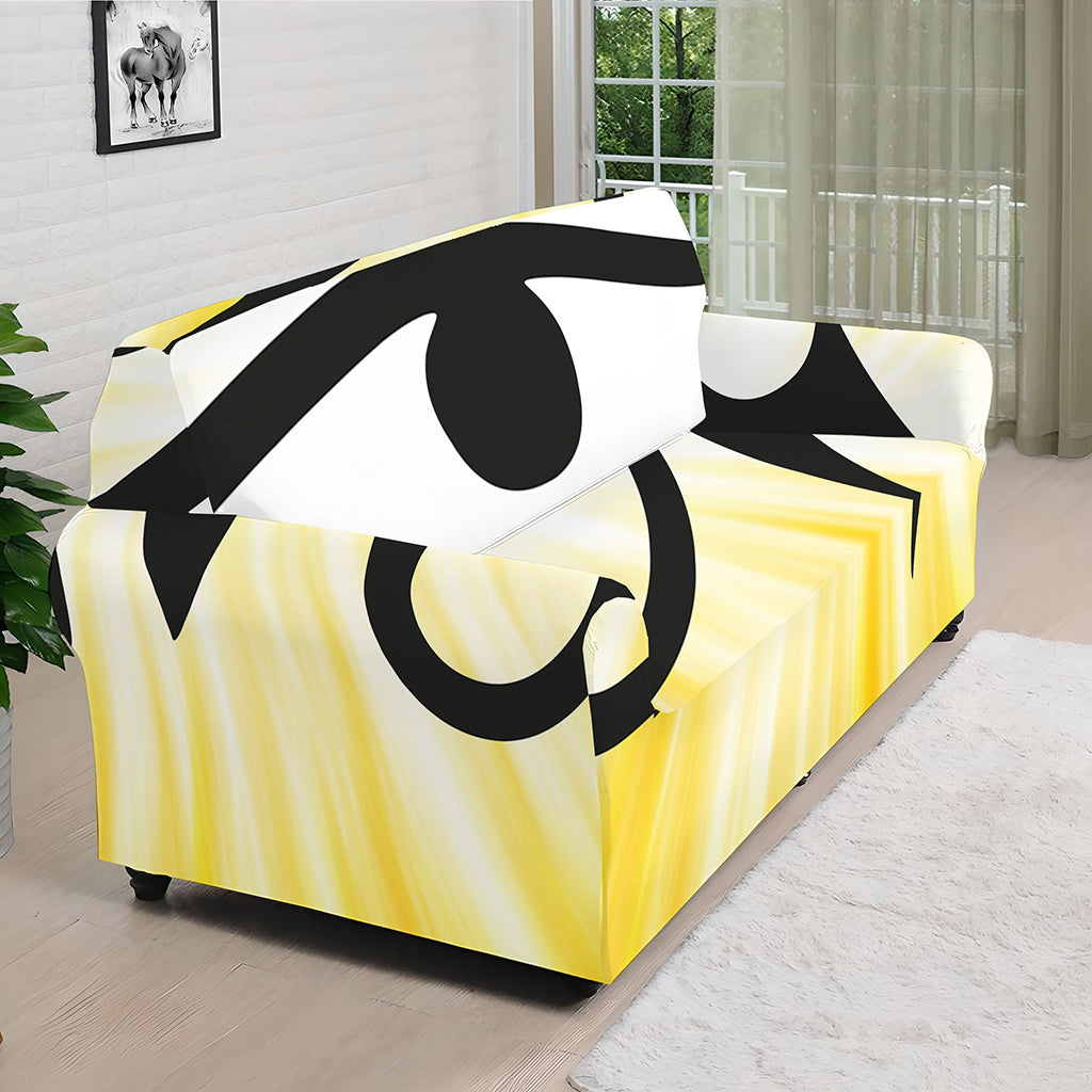 Eye Of Horus Symbol Print Sofa Cover