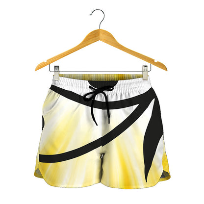 Eye Of Horus Symbol Print Women's Shorts