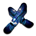 Eye of Providence Flower Print Muay Thai Shin Guard