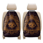 Eye of Providence Mandala Print Car Seat Organizers