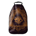 Eye of Providence Mandala Print Car Seat Organizers