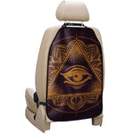 Eye of Providence Mandala Print Car Seat Organizers