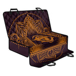 Eye of Providence Mandala Print Pet Car Back Seat Cover
