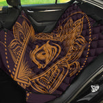 Eye of Providence Mandala Print Pet Car Back Seat Cover