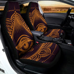 Eye of Providence Mandala Print Universal Fit Car Seat Covers