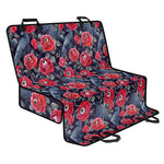 Eyeball Rose Pattern Print Pet Car Back Seat Cover
