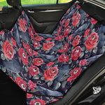 Eyeball Rose Pattern Print Pet Car Back Seat Cover