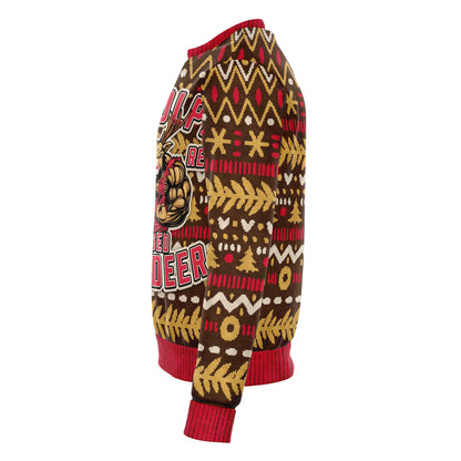 Rudolph The Red Nosed Gaindeer Ugly Christmas Sweater