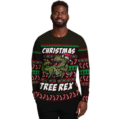 Christmas Tree Rex Ugly Christmas Sweater