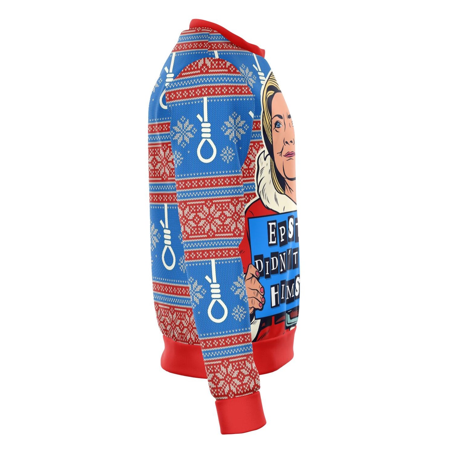 Clinton - Epstein Didn't Kill Himself Christmas Crewneck Sweatshirt