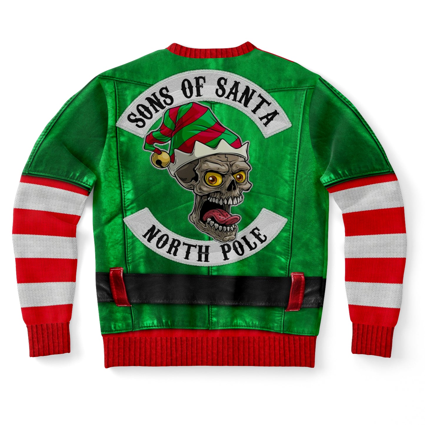 Sons Of Santa North Pole Elf Ugly Christmas Sweater